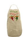 Feelin Hot Hot Hot Chili Peppers Adult Apron-Bib Apron-TooLoud-Khaki-One-Size-Davson Sales