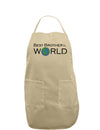 Best Brother in the World Adult Apron-Bib Apron-TooLoud-Khaki-One-Size-Davson Sales