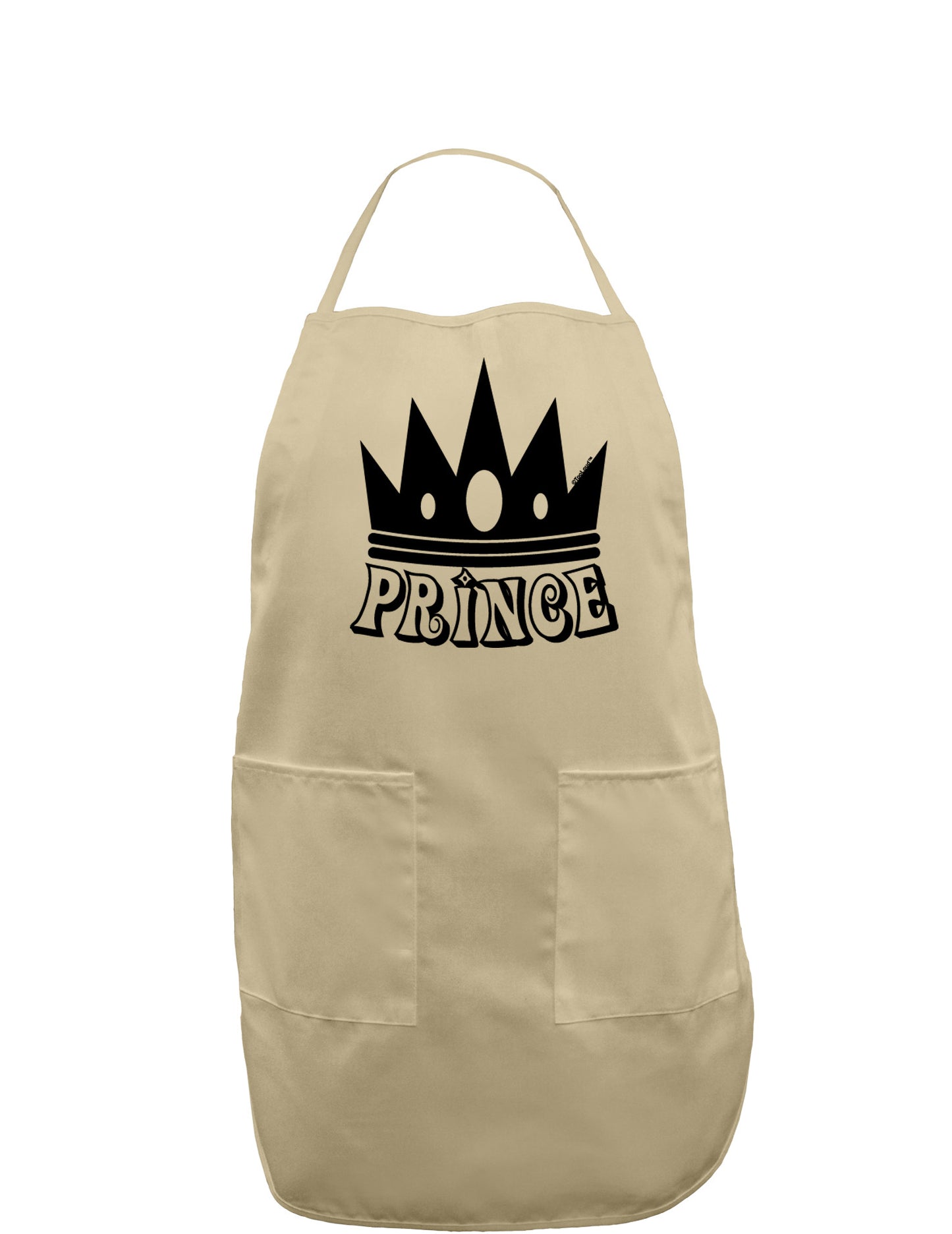 Prince Adult Apron-Bib Apron-TooLoud-Khaki-One-Size-Davson Sales