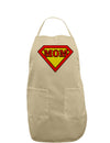 Super Mom Adult Apron-Bib Apron-TooLoud-Khaki-One-Size-Davson Sales