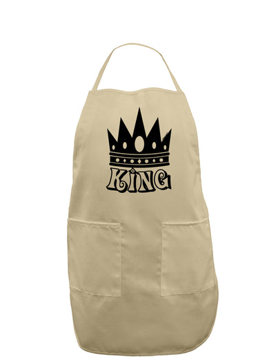 King Adult Apron-Bib Apron-TooLoud-Khaki-One-Size-Davson Sales