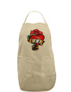 Tattoo Heart Dad Adult Apron-Bib Apron-TooLoud-Khaki-One-Size-Davson Sales