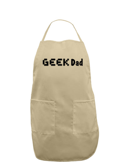 Geek Dad Adult Apron-Bib Apron-TooLoud-Khaki-One-Size-Davson Sales