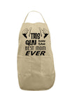 This Guy Has the Best Mom Ever Adult Apron-Bib Apron-TooLoud-Khaki-One-Size-Davson Sales