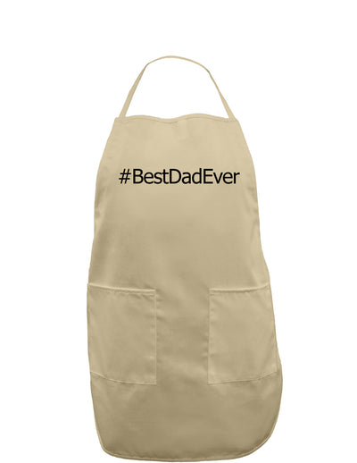 Father's Day #BestDadEver Adult Apron-Bib Apron-TooLoud-Khaki-One-Size-Davson Sales