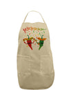 Jejeje Mexican Chili Peppers Adult Apron-Bib Apron-TooLoud-Khaki-One-Size-Davson Sales