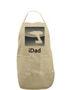 iDad Drill Adult Apron-Bib Apron-TooLoud-Khaki-One-Size-Davson Sales