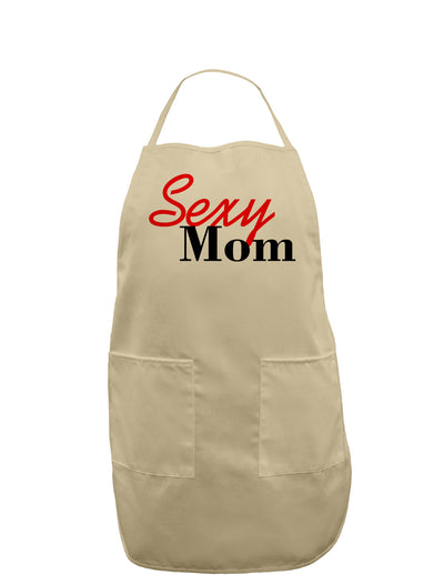 Sexy Mom Adult Apron-Bib Apron-TooLoud-Khaki-One-Size-Davson Sales