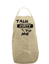 Talk Dirty To Me Censored Adult Apron-Bib Apron-TooLoud-Khaki-One-Size-Davson Sales