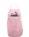 Golf Adult Apron-Bib Apron-TooLoud-Light-Pink-One-Size-Davson Sales