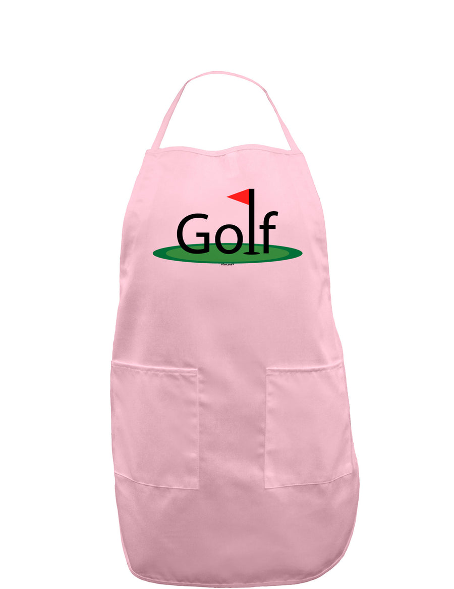 Golf Adult Apron-Bib Apron-TooLoud-White-One-Size-Davson Sales