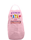 Cinco de Drinko! Adult Apron-Bib Apron-TooLoud-Light-Pink-One-Size-Davson Sales