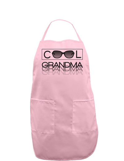 Cool Grandma Adult Apron-Bib Apron-TooLoud-Light-Pink-One-Size-Davson Sales