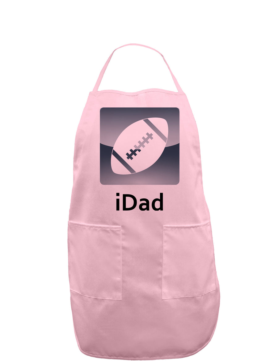 iDad Football Adult Apron-Bib Apron-TooLoud-White-One-Size-Davson Sales