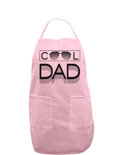 Cool Dad Adult Apron-Bib Apron-TooLoud-Light-Pink-One-Size-Davson Sales