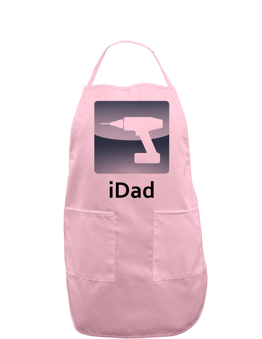 iDad Drill Adult Apron-Bib Apron-TooLoud-White-One-Size-Davson Sales