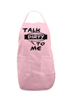 Talk Dirty To Me Censored Adult Apron-Bib Apron-TooLoud-Light-Pink-One-Size-Davson Sales