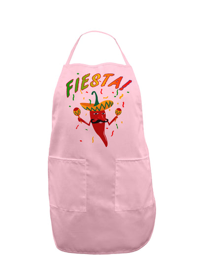 Chili Pepper de Fiesta Adult Apron-Bib Apron-TooLoud-Light-Pink-One-Size-Davson Sales