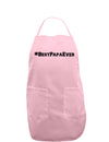 #BestPapaEver Adult Apron-Bib Apron-TooLoud-Light-Pink-One-Size-Davson Sales