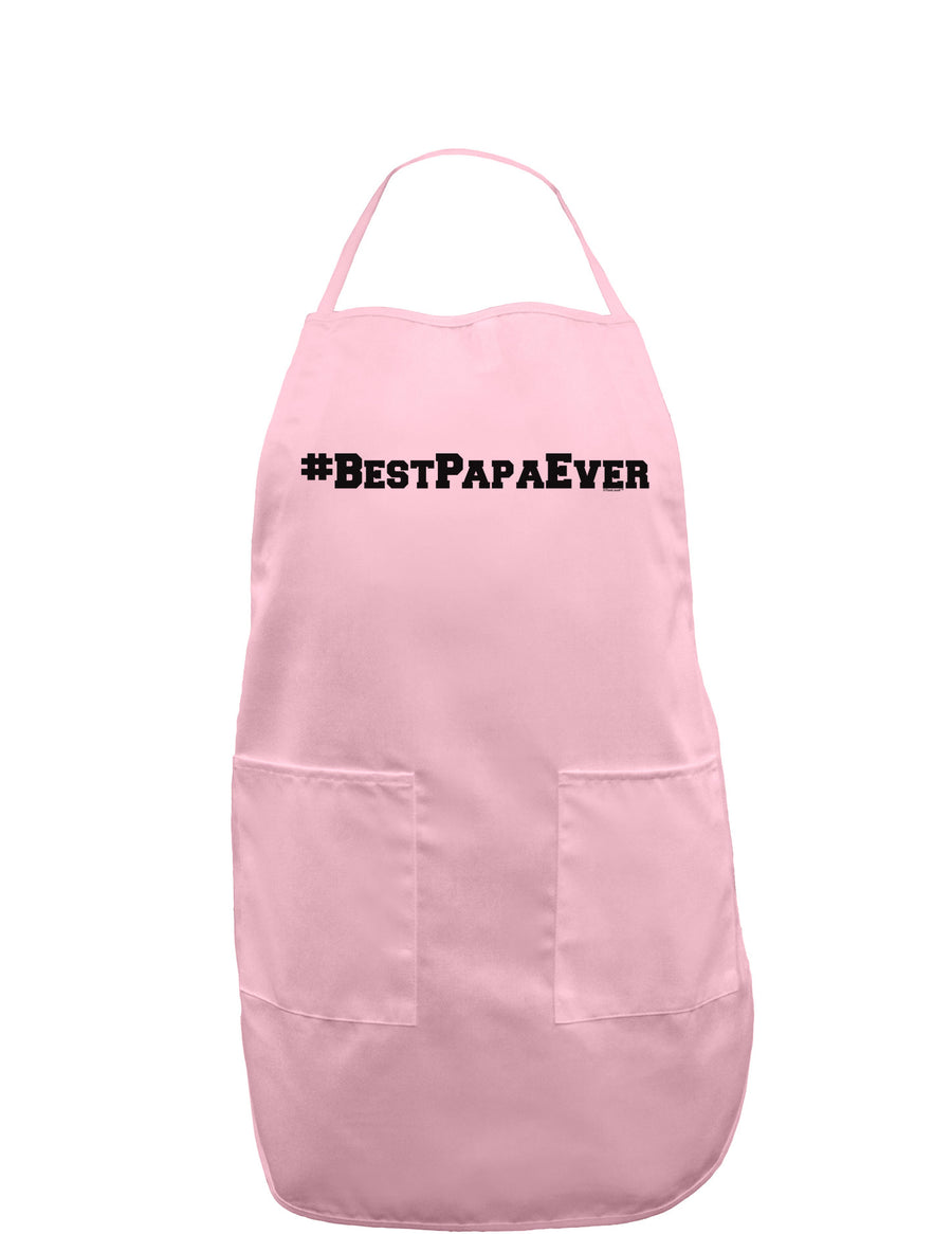 #BestPapaEver Adult Apron-Bib Apron-TooLoud-White-One-Size-Davson Sales