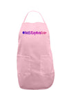 #BestStepMomEver Adult Apron-Bib Apron-TooLoud-Light-Pink-One-Size-Davson Sales