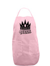 Queen Adult Apron-Bib Apron-TooLoud-Light-Pink-One-Size-Davson Sales