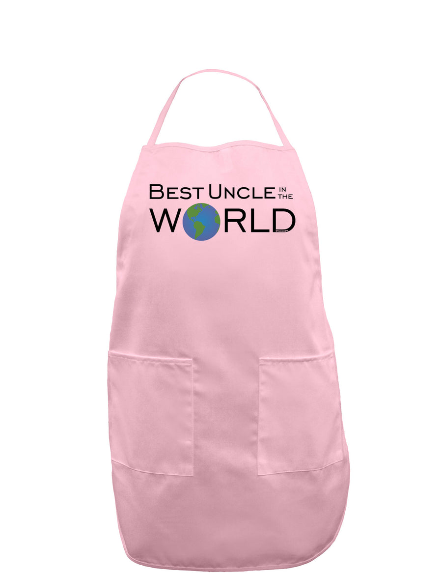 Best Uncle in the World Adult Apron-Bib Apron-TooLoud-White-One-Size-Davson Sales