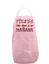 Fiesta Like There's No Manana Adult Apron-Bib Apron-TooLoud-Light-Pink-One-Size-Davson Sales