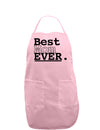 Mother's Day Best Mom Ever Adult Apron-Bib Apron-TooLoud-Light-Pink-One-Size-Davson Sales