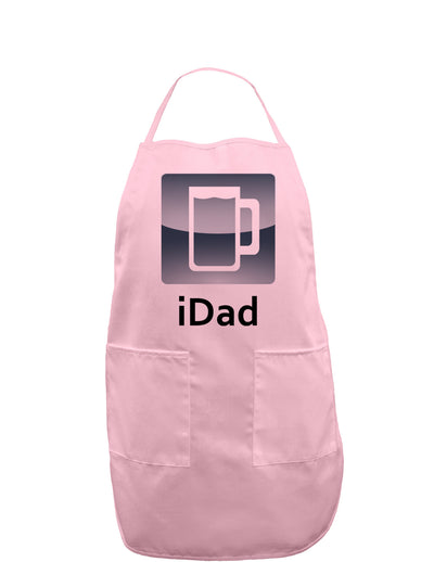 iDad Beer Adult Apron-Bib Apron-TooLoud-Light-Pink-One-Size-Davson Sales