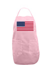 American Flag Adult Apron-Bib Apron-TooLoud-Light-Pink-One-Size-Davson Sales