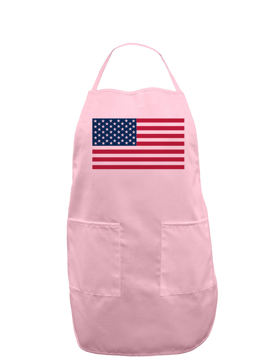 American Flag Adult Apron-Bib Apron-TooLoud-White-One-Size-Davson Sales