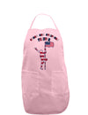 Stars and Strippers Forever Female Adult Apron-Bib Apron-TooLoud-Light-Pink-One-Size-Davson Sales