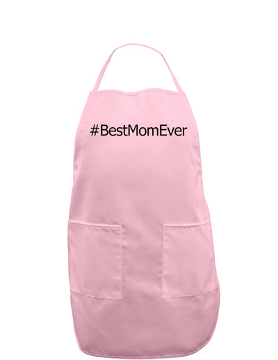 Mother's Day #BestMomEver Adult Apron-Bib Apron-TooLoud-Light-Pink-One-Size-Davson Sales