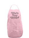 Who's Your Caddy Adult Apron-Bib Apron-TooLoud-Light-Pink-One-Size-Davson Sales