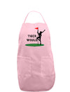 Tiger Would Adult Apron-Bib Apron-TooLoud-Light-Pink-One-Size-Davson Sales