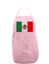 Mexican Flag Adult Apron-Bib Apron-TooLoud-Light-Pink-One-Size-Davson Sales