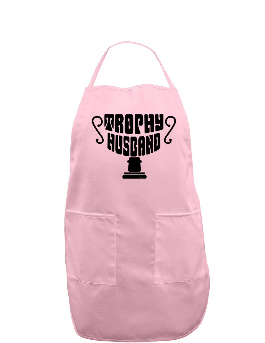 Trophy Husband Adult Apron-Bib Apron-TooLoud-White-One-Size-Davson Sales