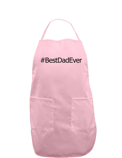 Father's Day #BestDadEver Adult Apron-Bib Apron-TooLoud-Light-Pink-One-Size-Davson Sales