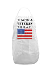 Thank a Veteran Today Adult Apron-Bib Apron-TooLoud-White-One-Size-Davson Sales