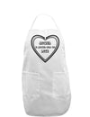 Mother is another word for love Adult Apron-Bib Apron-TooLoud-White-One-Size-Davson Sales