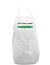 Let's Play a Round Adult Apron