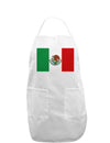 Mexican Flag Adult Apron-Bib Apron-TooLoud-White-One-Size-Davson Sales