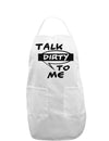 Talk Dirty To Me Censored Adult Apron-Bib Apron-TooLoud-White-One-Size-Davson Sales