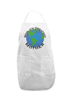 World's Greatest Mother Adult Apron-Bib Apron-TooLoud-White-One-Size-Davson Sales