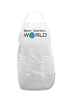 Best Sister in the World Adult Apron-Bib Apron-TooLoud-White-One-Size-Davson Sales