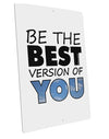 Be The Best Version Of You Matte Poster Print Landscape - Choose Size by TooLoud-Poster Print-TooLoud-12x18"-Davson Sales