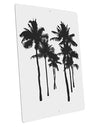 Palm Rows Silhouette Large Aluminum Sign 12 x 18&#x22; - Portrait-Aluminum Sign-TooLoud-12x18"-Davson Sales