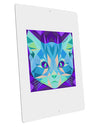 Geometric Kitty Inverted Large Aluminum Sign 12 x 18&#x22; - Portrait-Aluminum Sign-TooLoud-12x18"-Davson Sales