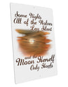 The Moon Herself Howls Large Aluminum Sign 12 x 18&#x22; - Portrait-Aluminum Sign-TooLoud-12x18"-Davson Sales